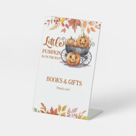 Expositor En L Un pequeño calabaza Halloween Cae en Baby Shower