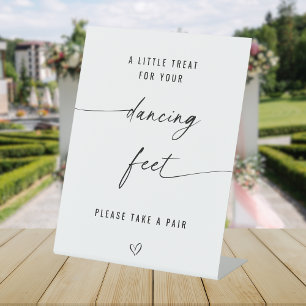 Expositor En L Un Pequeño Tratamiento Para Tu Boda De Pies De Bai