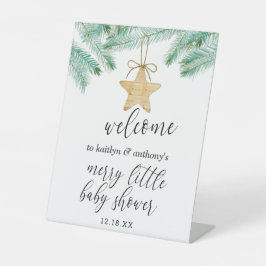 Expositor En L Un pequeño y feliz Baby Shower