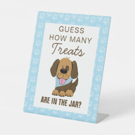 Expositor En L Un perro picante guapo adivina cuántos juegos