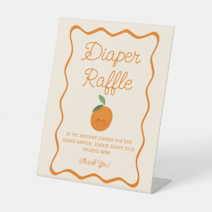 Expositor En L Un poco cursi Baby Shower Diaper Raffle