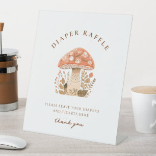 Expositor En L Un poco divertido Guy Mushroom Baby Shower