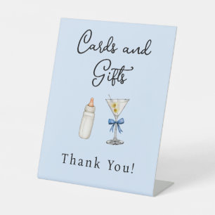 Expositor En L Un Tini One Blue Cards & Gifts Fiesta de Bebé Mart
