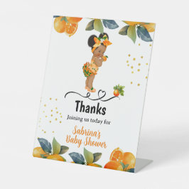 Expositor En L Una pequeña Cutie está en camino a Baby Shower