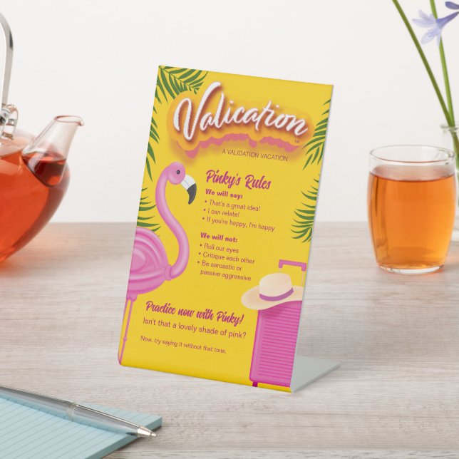 Expositor En L Vacaciones de validación inestables (In Situ)