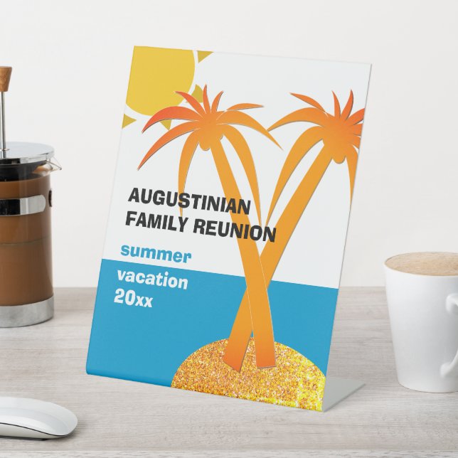 Expositor En L Vacaciones de verano de Reunión Familiar (In Situ)