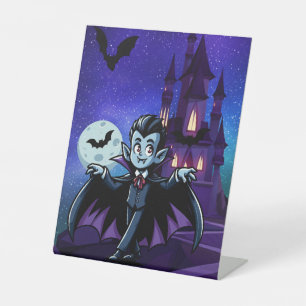 Expositor En L Vampión de Halloween, caprichoso