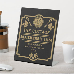 Expositor En L Vendedor de mermelada de Blueberry