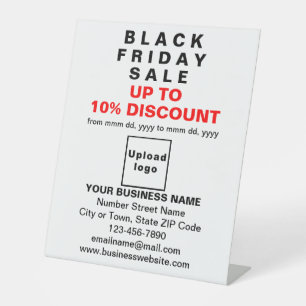 Expositor En L Venta de Business Black Friday en Rótulo Pedestal