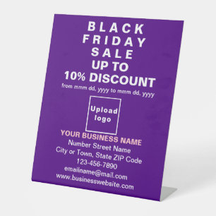 Expositor En L Venta de Business Black Friday sobre Rótulo Pedest