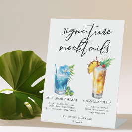 Expositor En L Verano de cola negra azul hawaiano Piña Colada