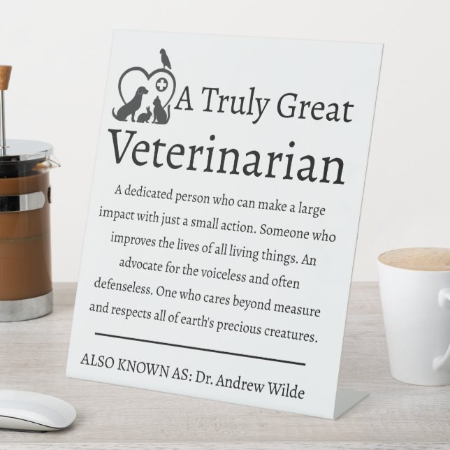 Expositor En L Verdaderamente gran veterinario (In Situ)
