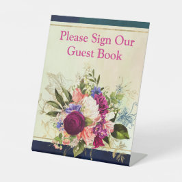 Expositor En L Verde azulado, naval, verde, Boda de oro florines 