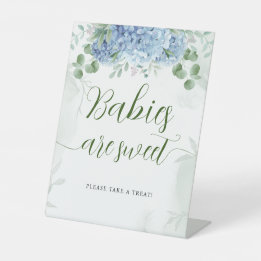 Expositor En L Verdor Hidrangea azul Los bebés son Sweet Baby Sho