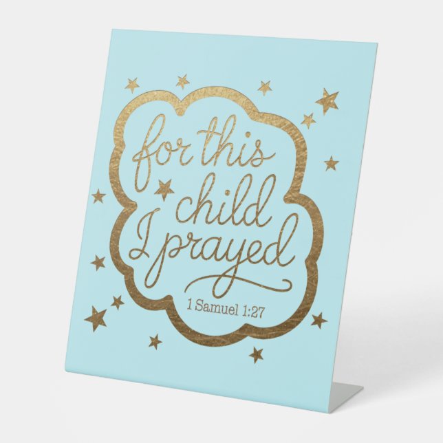 Expositor En L Verso biblial de 1 Samuel 1:27 (Anverso)