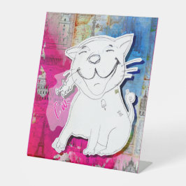 Expositor En L Very Good News Cat