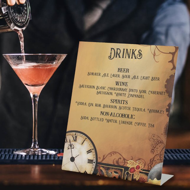 Expositor En L Victorian Steampunk Boda (Subido por el creador)