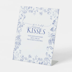 Expositor En L Victoriano blanco y azul francés cuántos besos