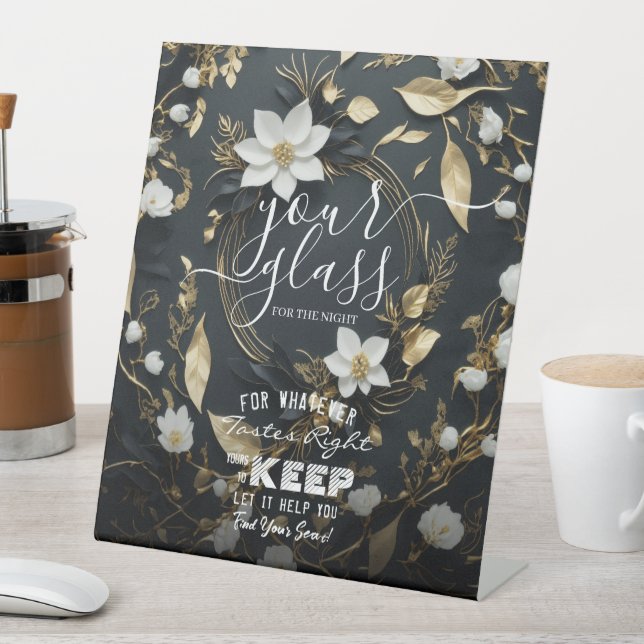 Expositor En L Vidrio De Asiento Para bodas Para La Noche Encuent (In Situ)