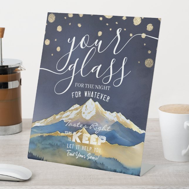 Expositor En L Vidrio De Asiento Para bodas Para La Noche Encuent (In Situ)