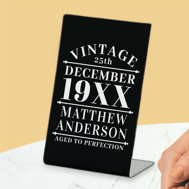 Expositor En L Viñeta personalizada de edad avanzada a perfección (Subido por el creador)