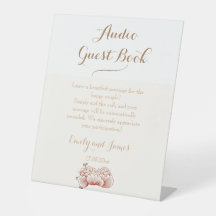 Vintage Floral Ornament Boda libro de invitado