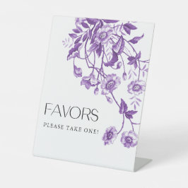 Expositor En L Vintage French Toile Floral Bridal Shower Favorita