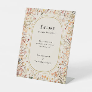 Expositor En L Vintage Rustic Fall Beige Wedding Favors
