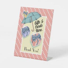 Expositor En L Vintage Umbrella Bridal Shower Table Top Rótulo