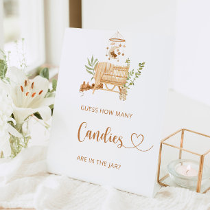 Expositor En L Vivero de Boho Adivinan cuántos caramelos hay Rótu
