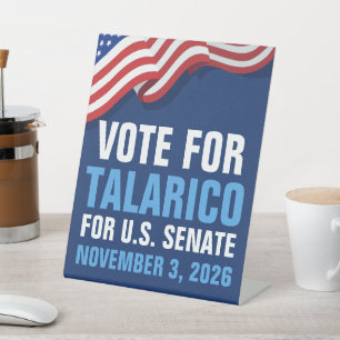 Expositor En L Vota por Talarico para el Senado 2026 Estados Unid