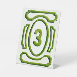 Expositor En L Watercolor Garden Hedge Table 3