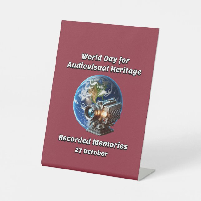 Expositor En L WDAH. Recuerdos grabados. 27 de octubre (Anverso)