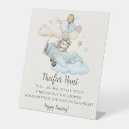 Expositor En L We Can Bearly Wait Baby Shower Pacifier Hunt Game