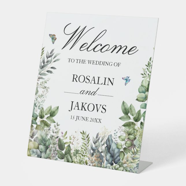 Expositor En L Wedding Sign (Anverso)