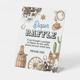Expositor En L Western Theme Boy Baby Shower