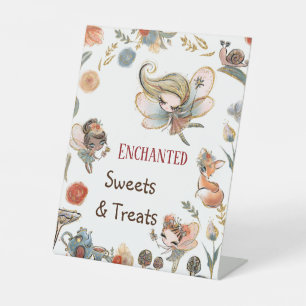 Expositor En L Whimsical Forest Fairy Birthday Sweets And Retas