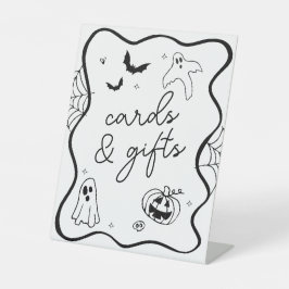 Expositor En L Whimsical Halloween Baby Shower Cards & Gifts