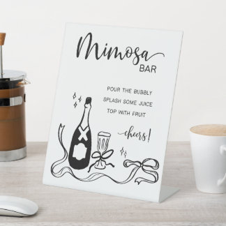 Expositor En L Whimsical Mimosa Bar