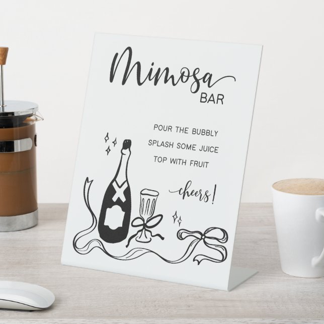 Expositor En L Whimsical Mimosa Bar  (In Situ)