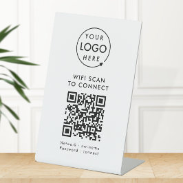 Expositor En L Wifi de código QR | Análisis de logotipos de empre