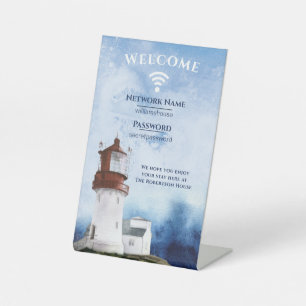 Expositor En L WiFi Internet Password Beach Rental Light House Pe
