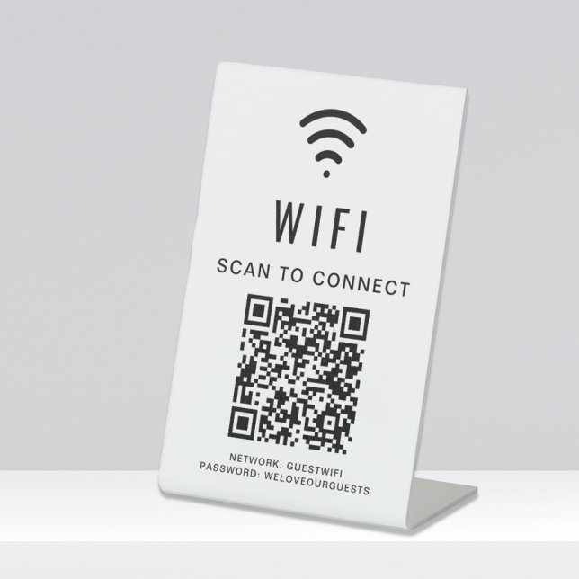 Expositor En L Wifi QR Code Scan To Connect (Subido por el creador)