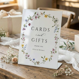 Expositor En L Wildflower Cards & Gifts Elegant Bridal Shower