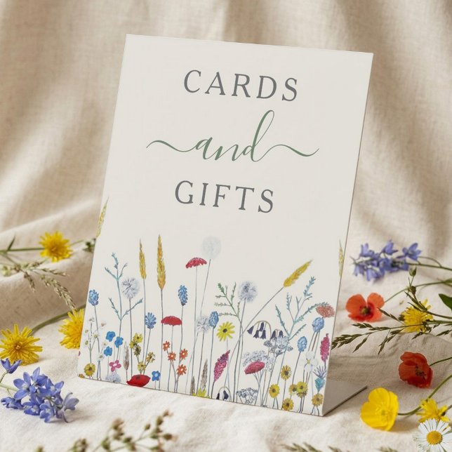 Expositor En L Wildflower Meadow Cards & Gifts Shower Sign (Subido por el creador)