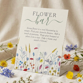Expositor En L Wildflower Meadow Flower Bar Thank You Favor