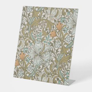 Expositor En L William Morris Golden Lily Blue Gold