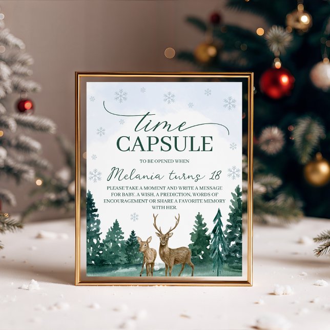 Expositor En L Winter ONEderland Time Capsule Sign (Subido por el creador)