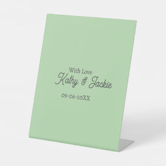 Expositor En L With love add couple name wedding simple minimal