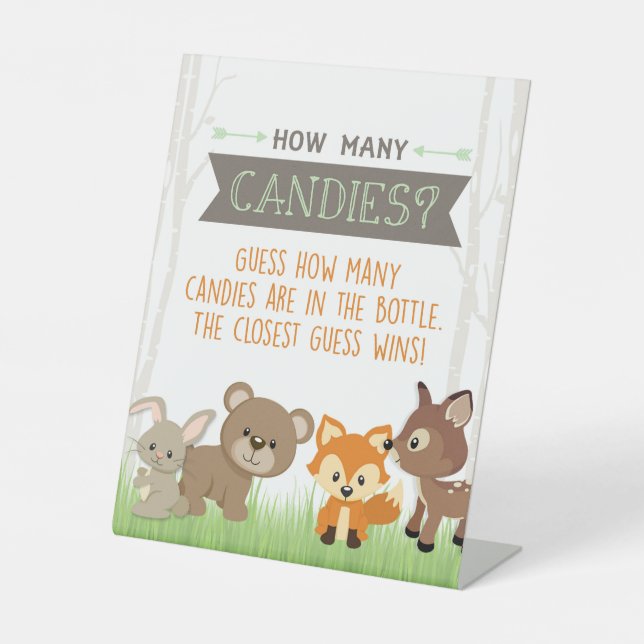 Expositor En L Woodland: ¿Cuántos Fiestas de Candies juegan? (Anverso)